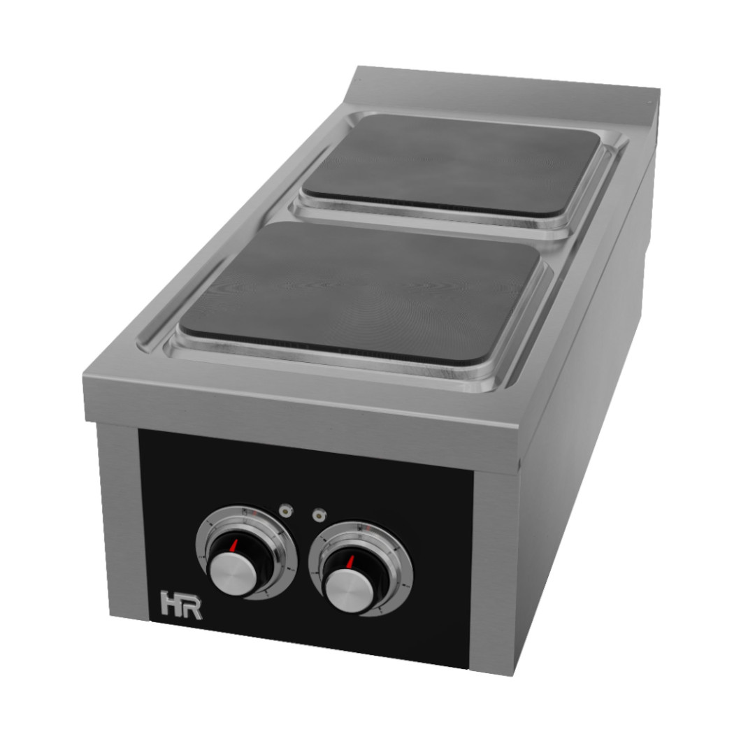 Fogão Elétrico 2 Placas c/ Forno GN 2/1 Linha 900