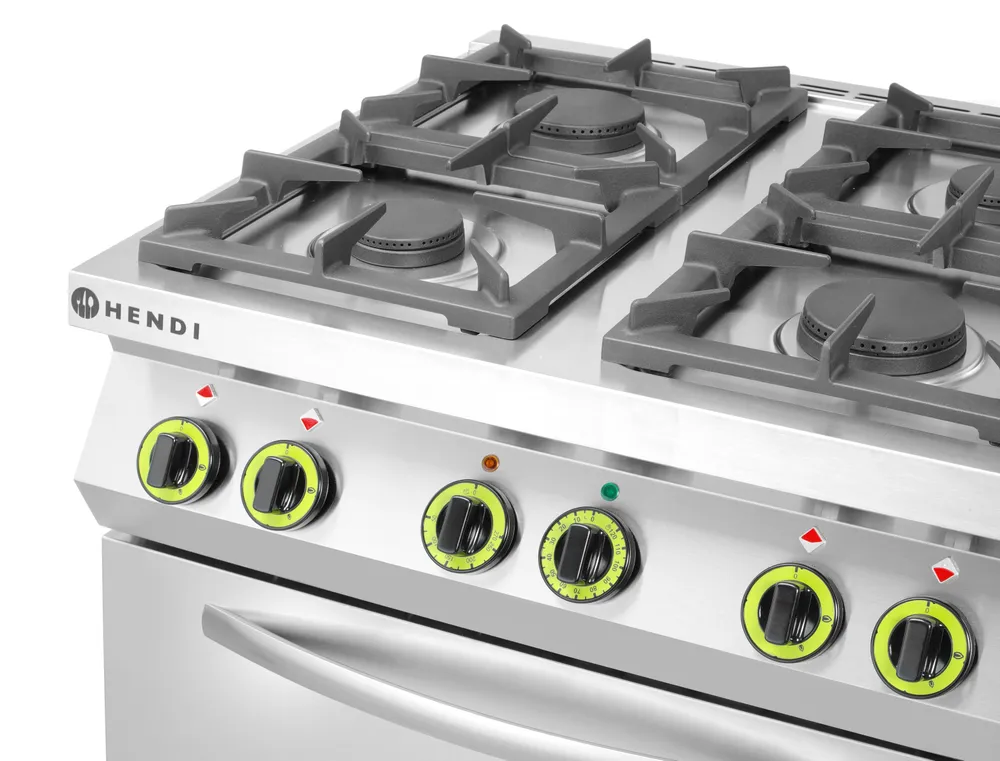 Fogão a Gás 4 Bicos com Forno Elétrico GN 1/1 Linha 700