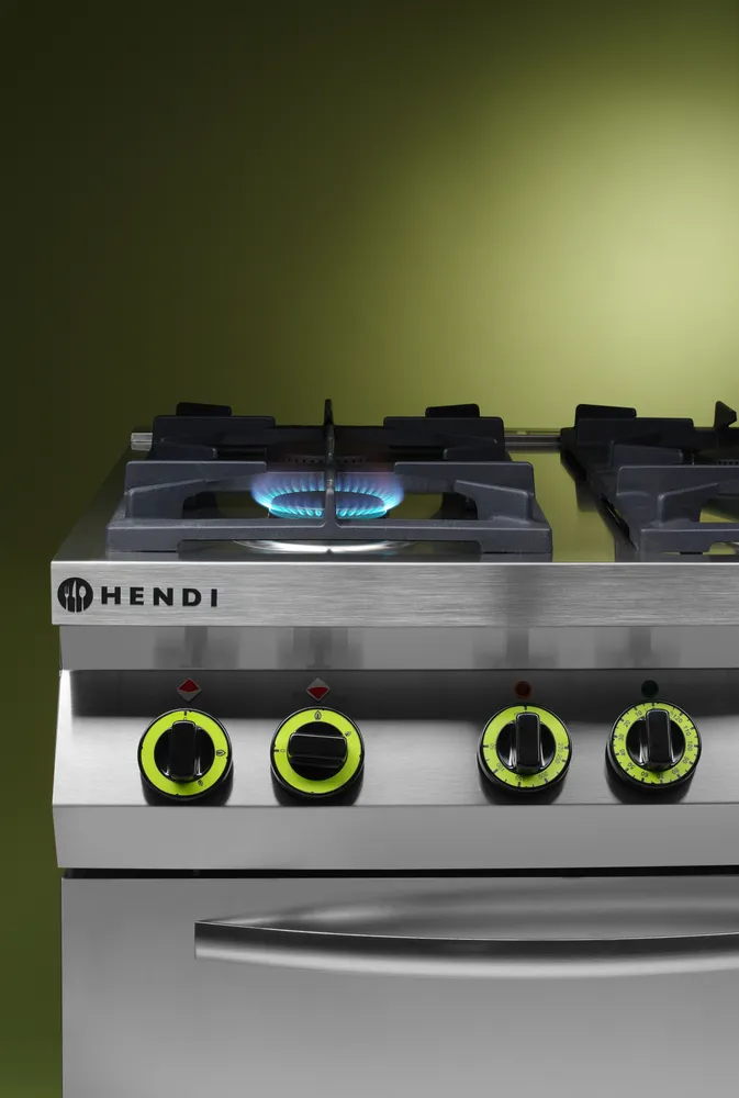 Fogão a Gás 4 Bicos com Forno Elétrico GN 1/1 Linha 700