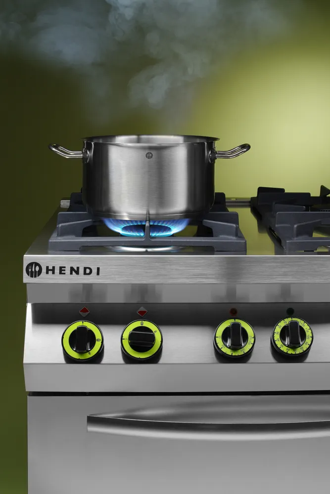 Fogão a Gás 4 Bicos com Forno Elétrico GN 1/1 Linha 700