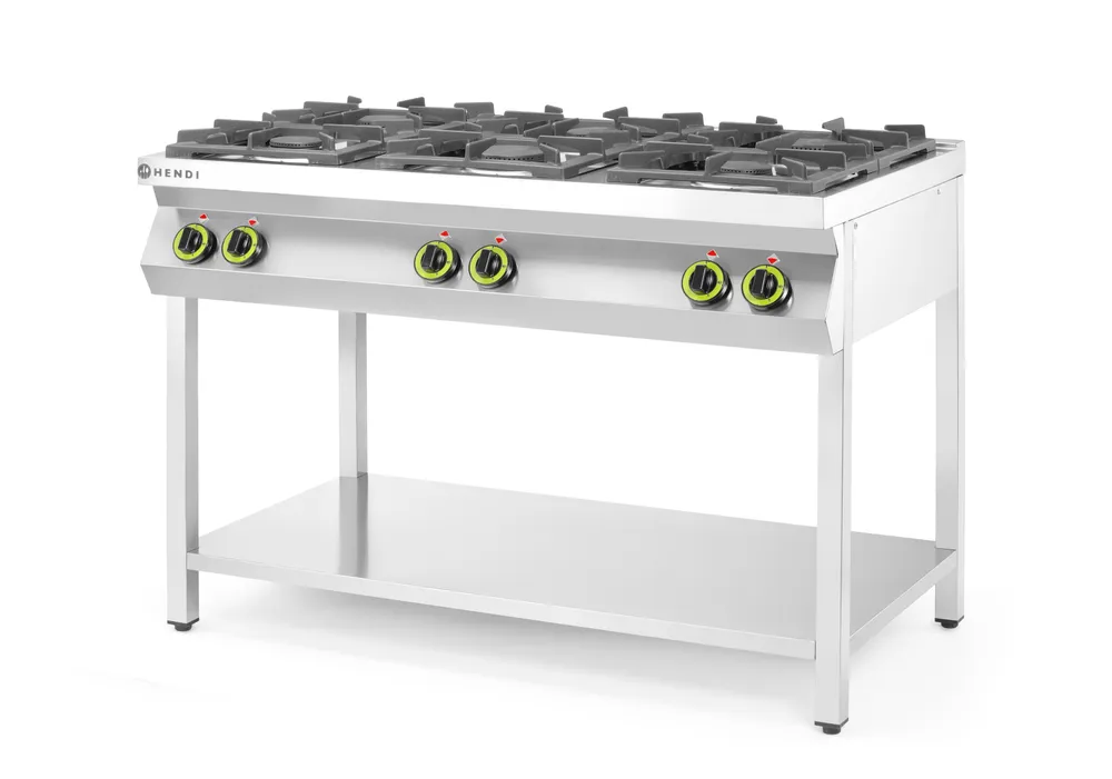 Fogão a Gás 6 Bicos Linha 700 — 28,5 kW