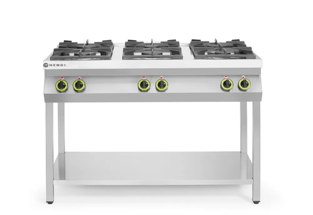 Fogão a Gás 6 Bicos Linha 700 — 28,5 kW