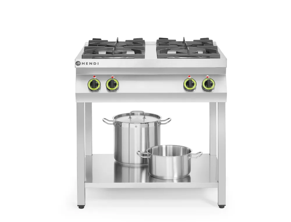Fogão a Gás 4 Queimadores Linha 700 com Base Aberta 19 kW