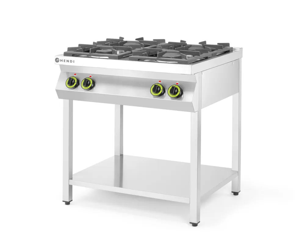 Fogão a Gás 4 Queimadores Linha 700 com Base Aberta 19 kW