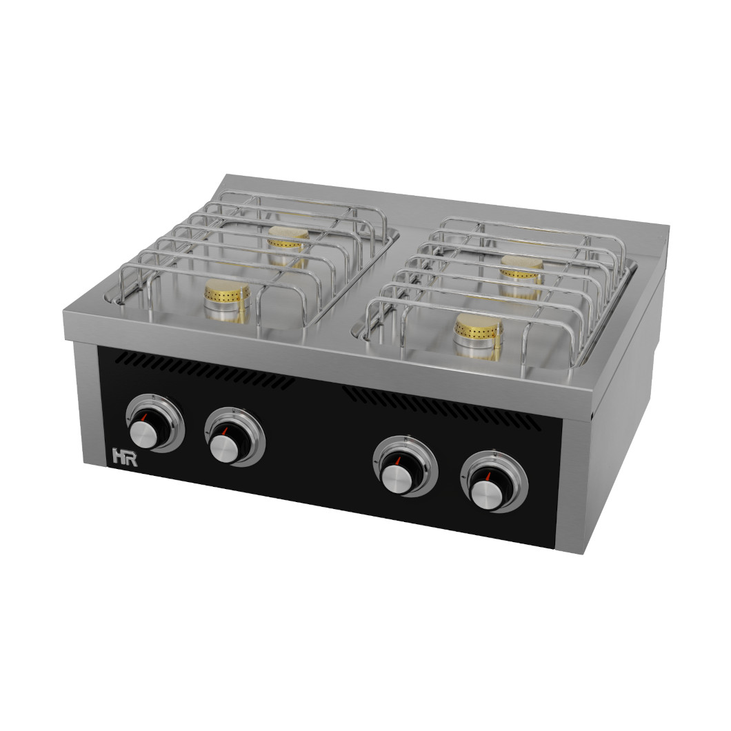 Fogão a Gás Profissional Linha 700 c/ Forno GN 2/1 e 4 Queimadores