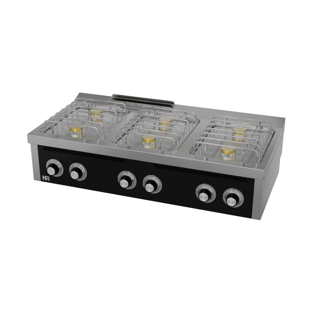 Fogão a Gás Profissional 6 Queimadores Forno GN 1/1 Linha 600