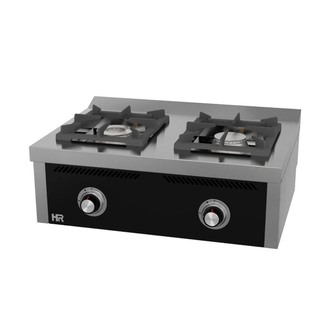 Fogão a Gás Industrial 2 Queimadores e Forno GN 1/1 Linha 600