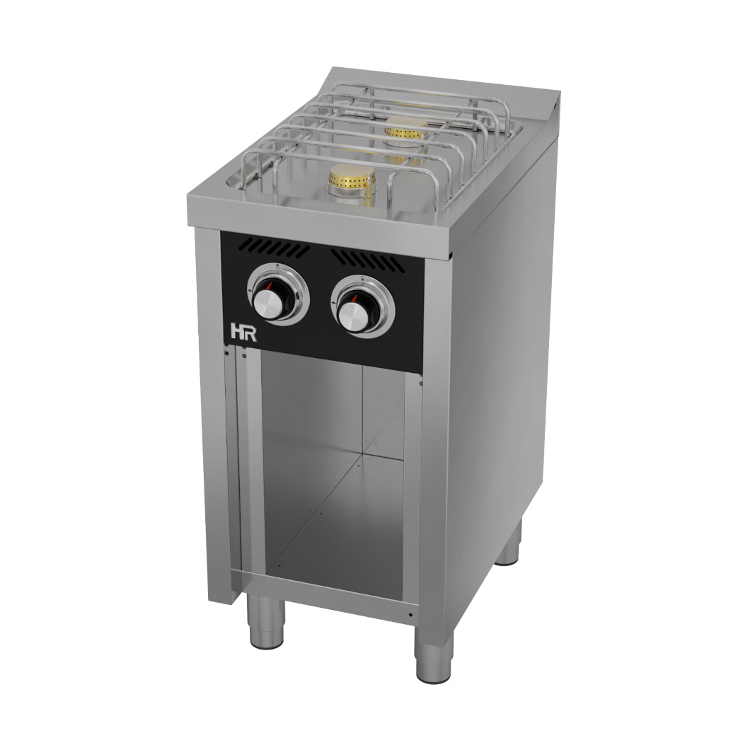 Fogão a Gás 2 Queimadores com Forno GN 1/1 Linha 600