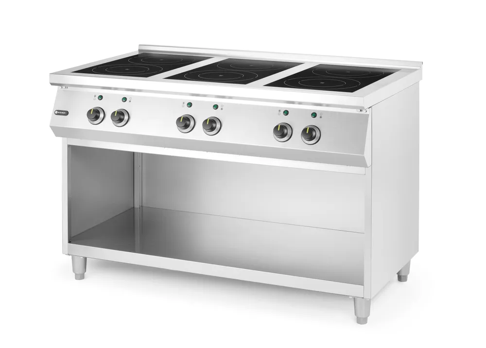 Fogão de Indução 6 Zonas Elétrico 25.5kW 1200mm