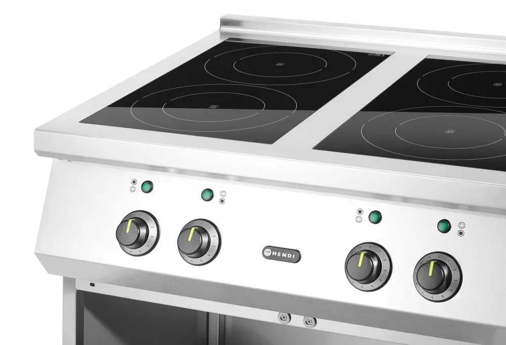 Fogão de Indução Elétrico 4 Zonas 17000W Linha 700