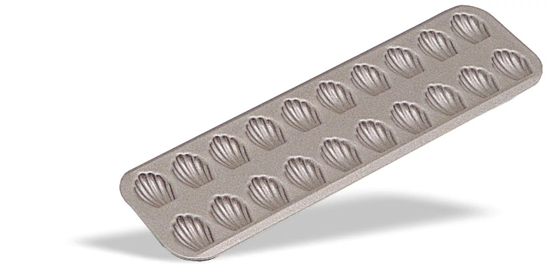 Forma para Madeleines 20 Cavidades Aço 395x125mm
