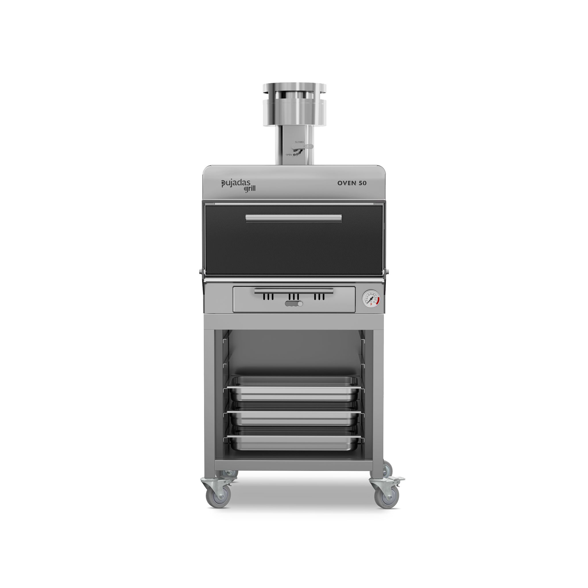 Forno a Brasa Profissional 67x71 cm