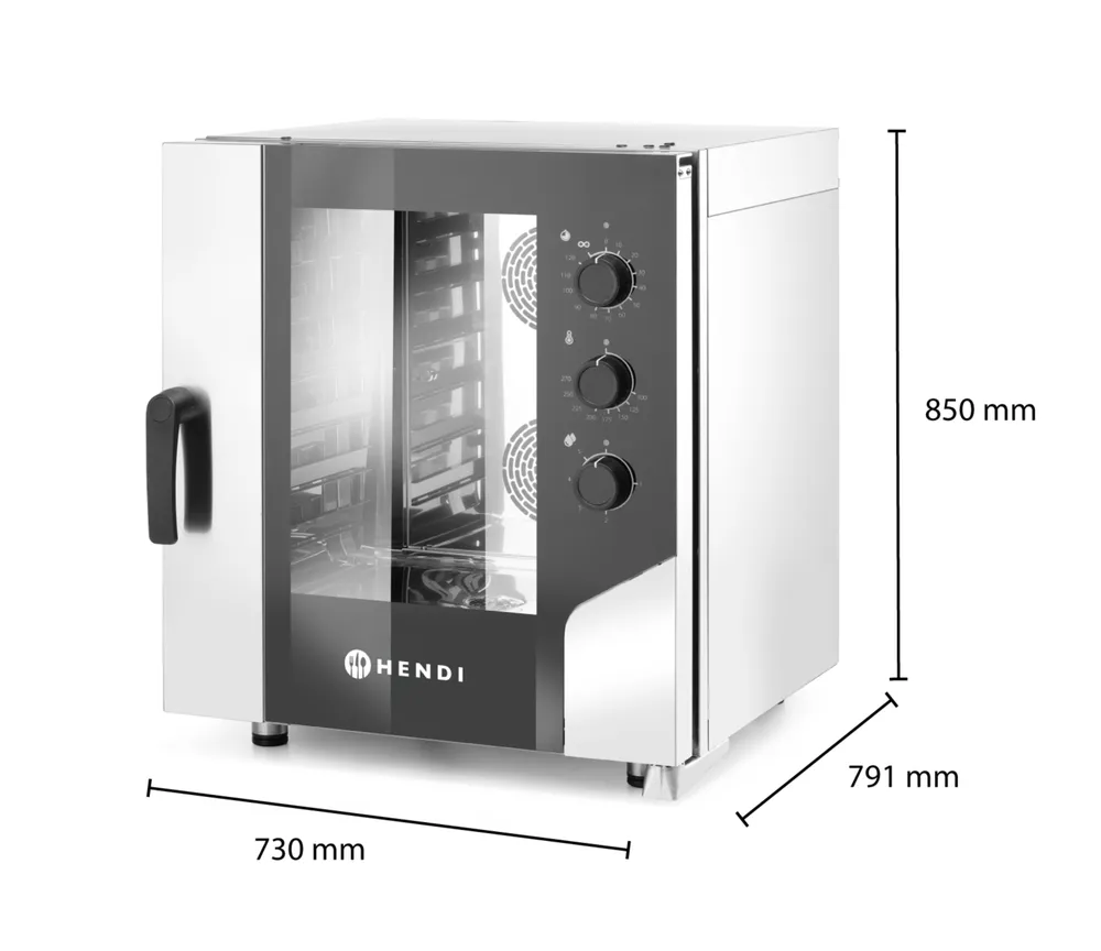 Forno Convecção Vapor Elétrico 7x GN1/1 10400W