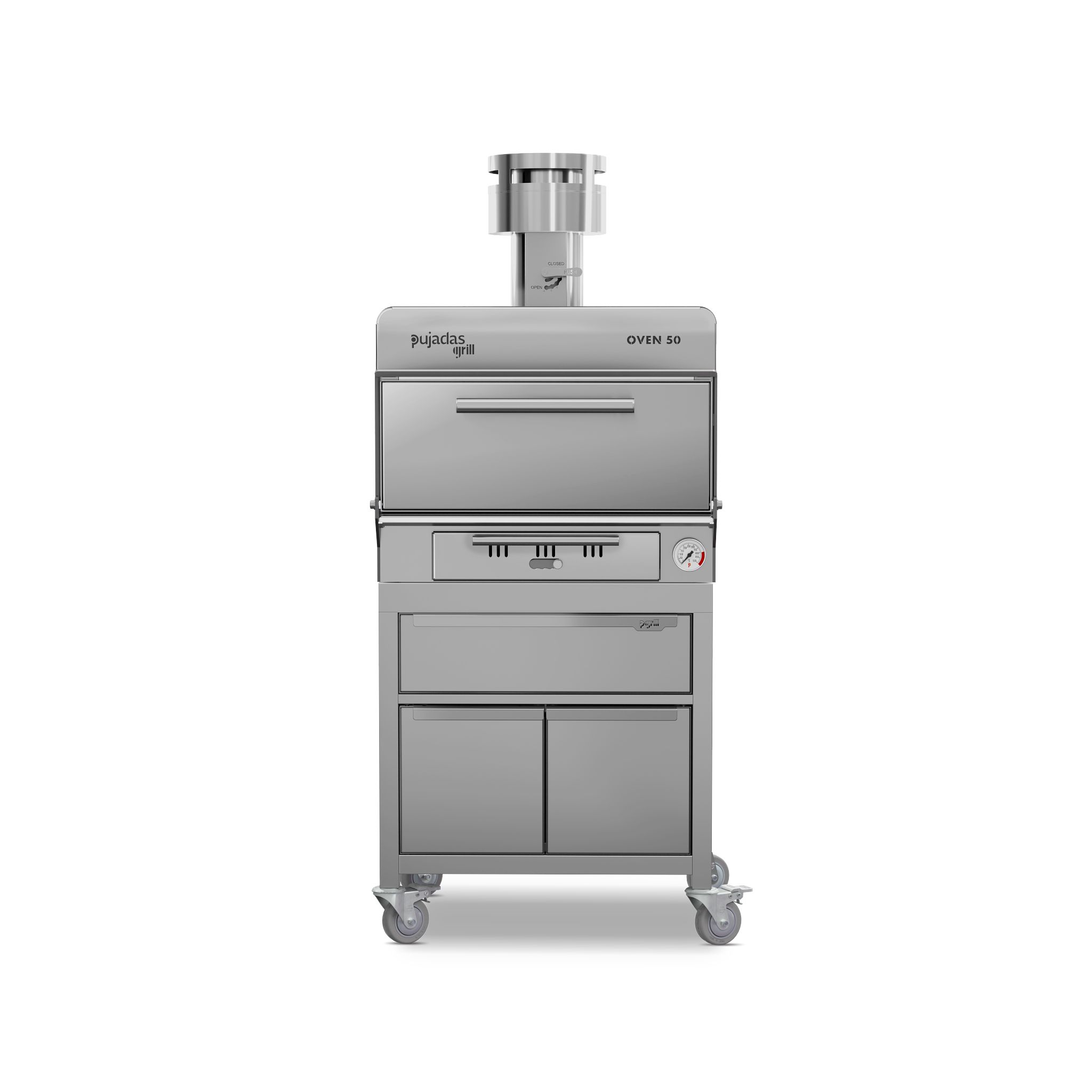 Forno a Carvão Premium Aço Inoxidável para Cozinha Profissional