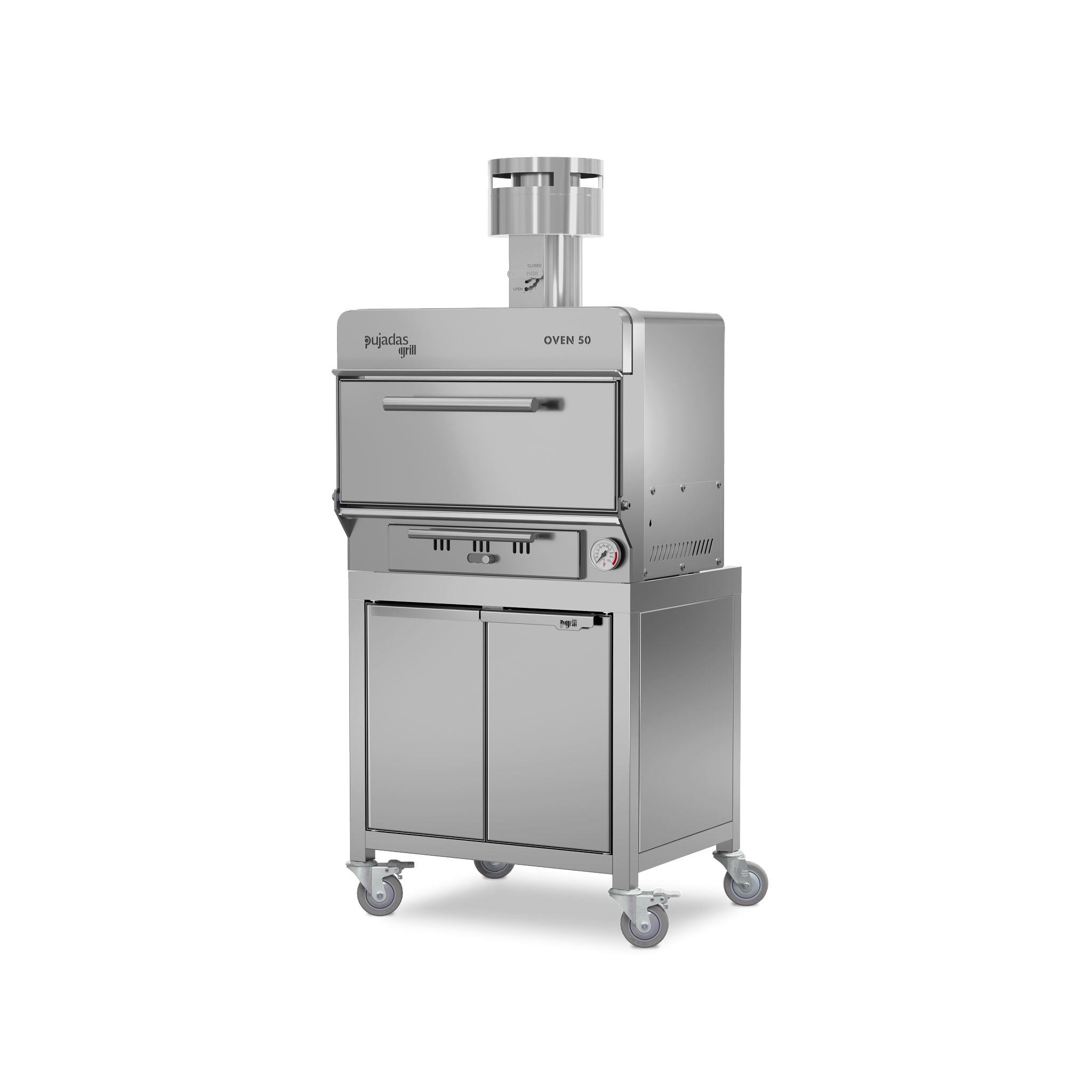 Forno de Brasa Profissional Aço Inoxidável Linha 700