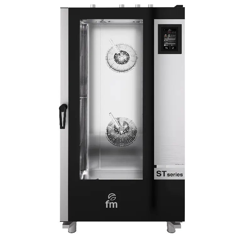 Forno Industrial a Gás de Convecção, 20 Tabuleiros GN 1/1