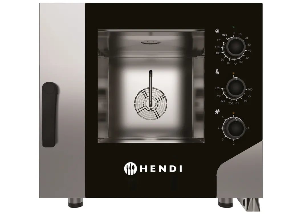 Forno de Convecção a Vapor 5x GN 1/1 Elétrico 7800W