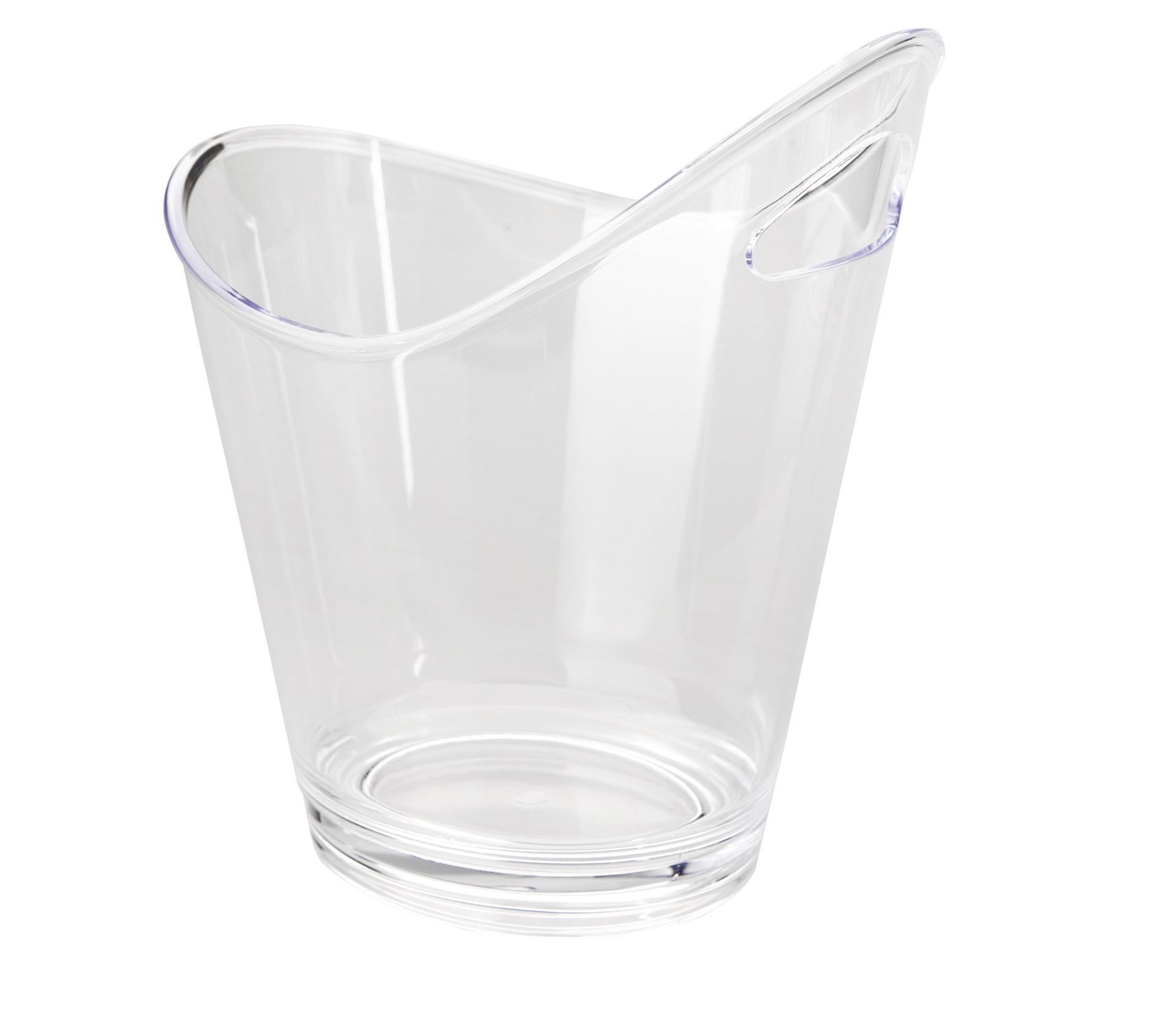 Frapê Acrílico Transparente com Alças Duplas 4.5L