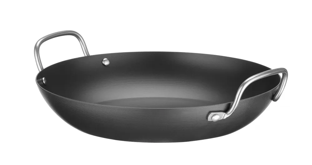 Frigideira de Servir Aço Carbono Ø264mm para Fogão e Forno