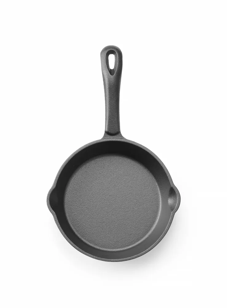Frigideira de Ferro Fundido Profissional ⌀250mm - Retenção de Calor