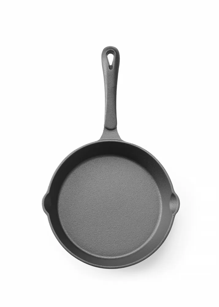 Frigideira de Ferro Fundido Profissional ⌀250mm - Retenção de Calor