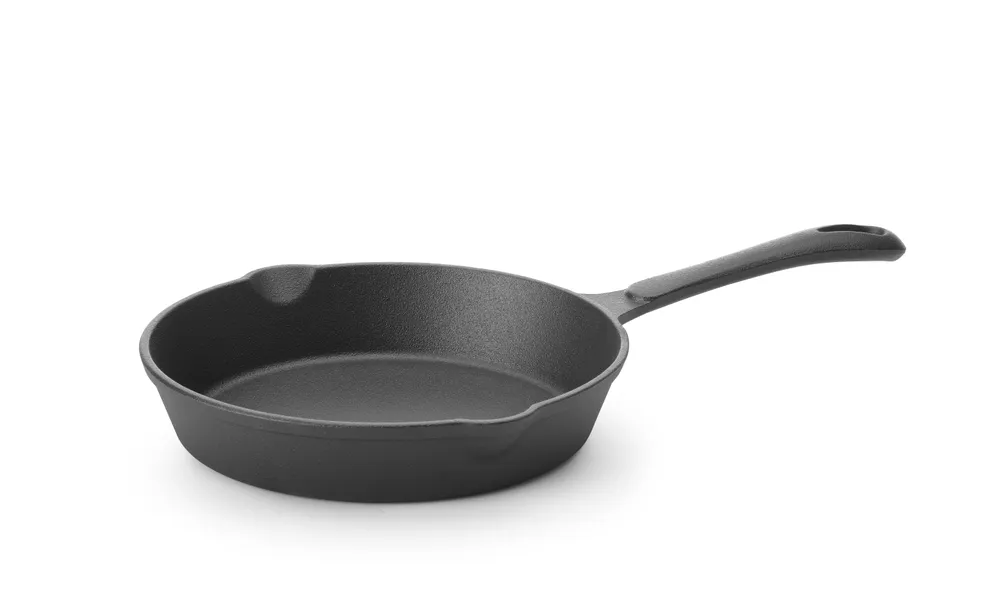 Frigideira de Ferro Fundido Profissional ⌀250mm - Retenção de Calor