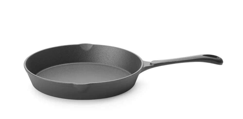 Frigideira de Ferro Fundido Profissional ⌀250mm - Retenção de Calor