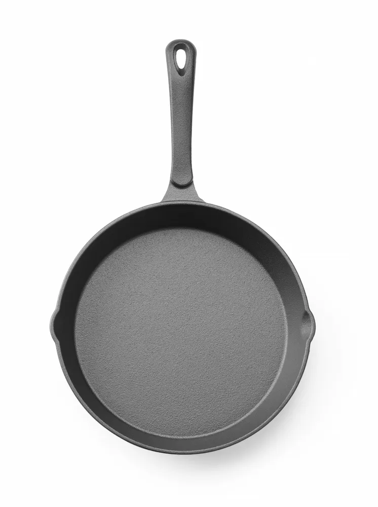 Frigideira de Ferro Fundido Profissional ⌀250mm - Retenção de Calor