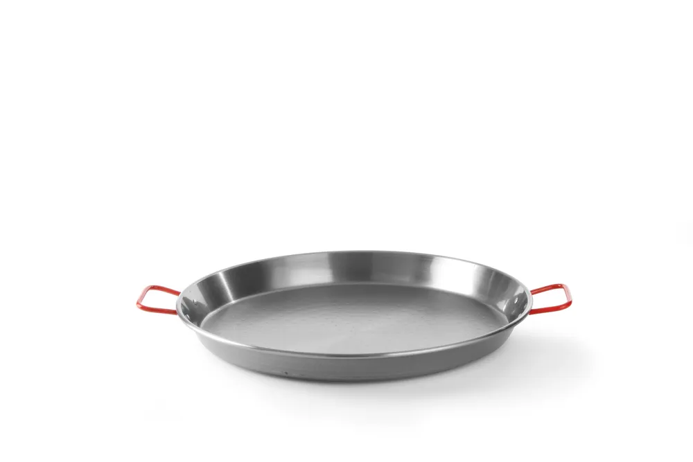 Frigideira Paella Aço Carbono ⌀420mm com 2 Pegas para Cozinha Profissional