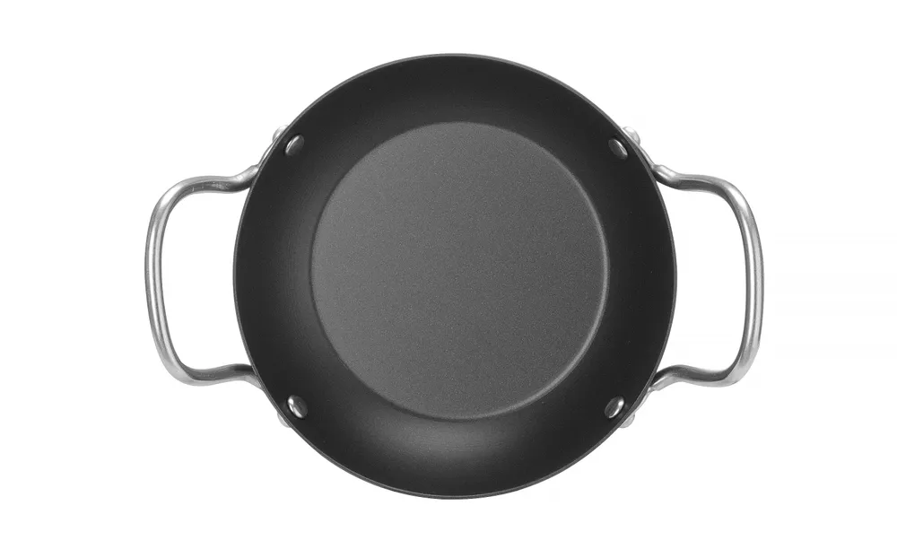 Frigideira de Servir Aço Carbono Ø144mm — Forno 250°C
