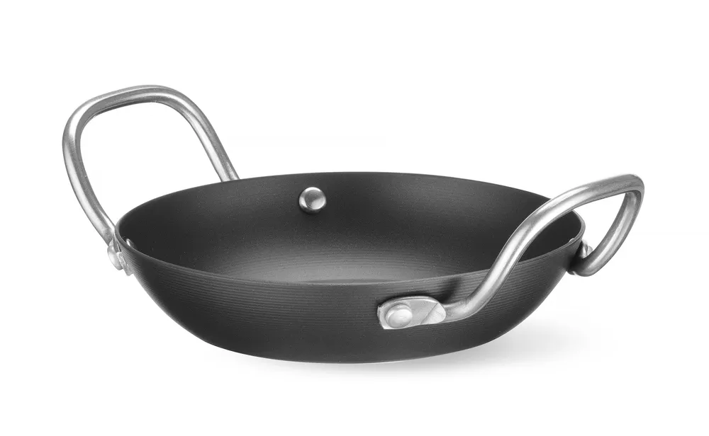 Frigideira de Servir Aço Carbono Ø144mm — Forno 250°C