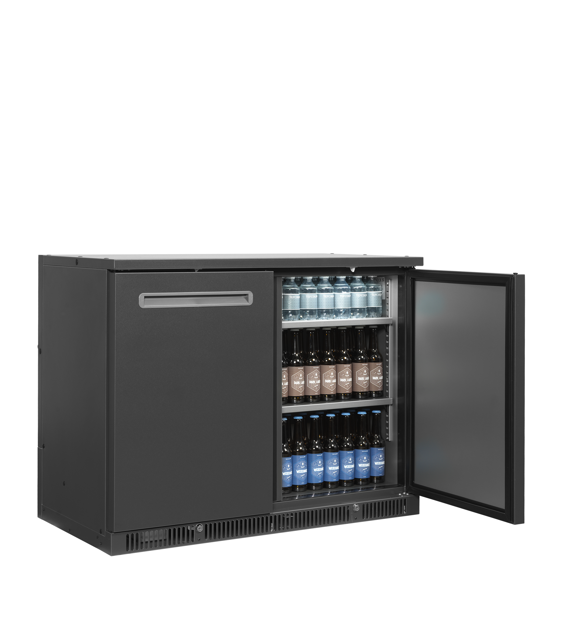 Frigorífico de Apoio de Bar SGD-240E 282L Portas Sólidas