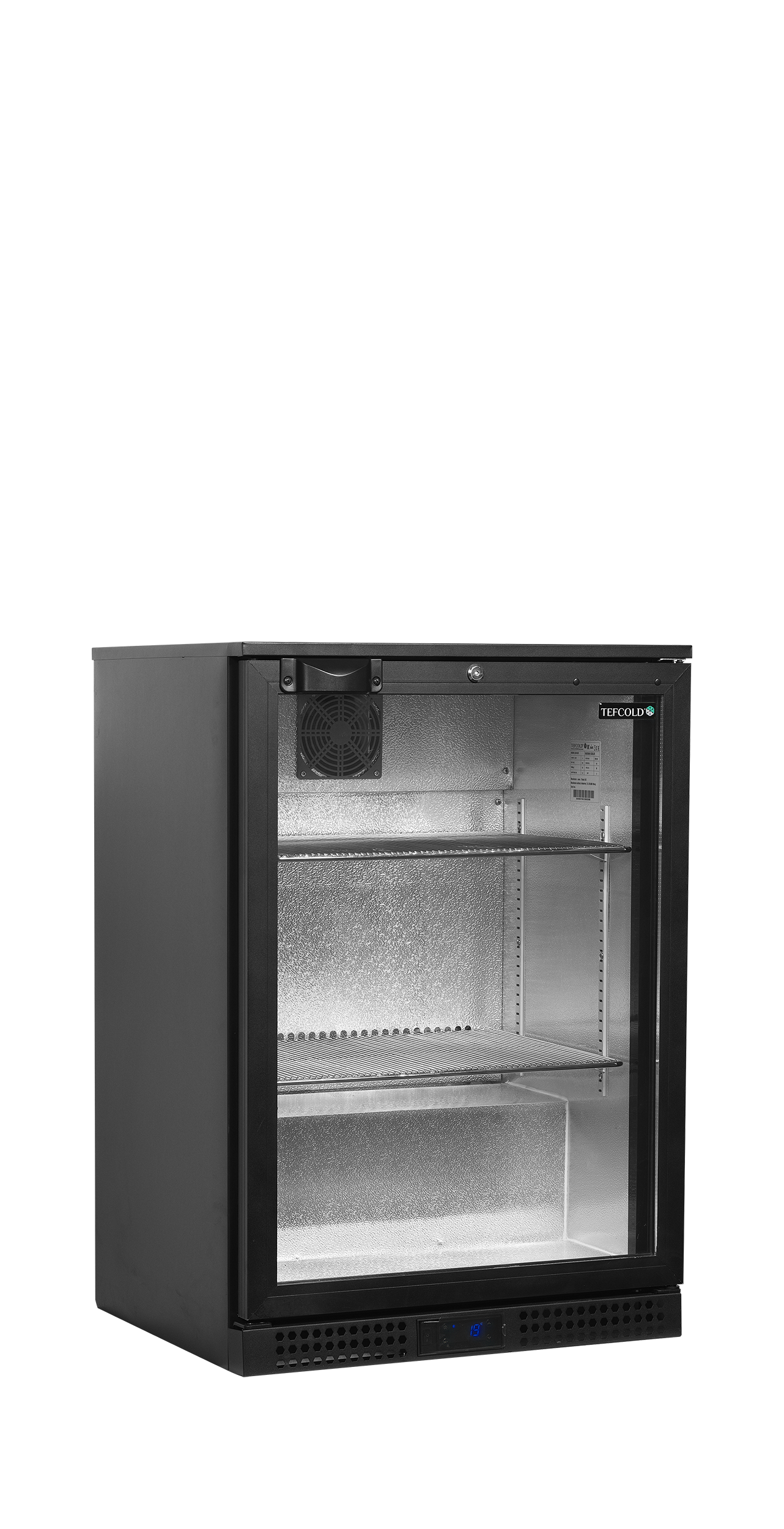 Frigorífico de Balcão para Bar 1 Porta Vidro Eficiência A