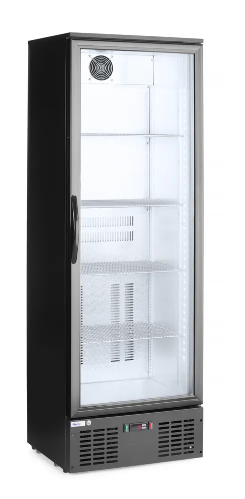 Frigorífico Expositor 243L Preto 600x530x1820mm 230V