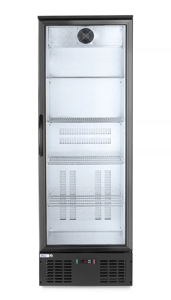 Frigorífico Expositor 243L Preto 600x530x1820mm 230V