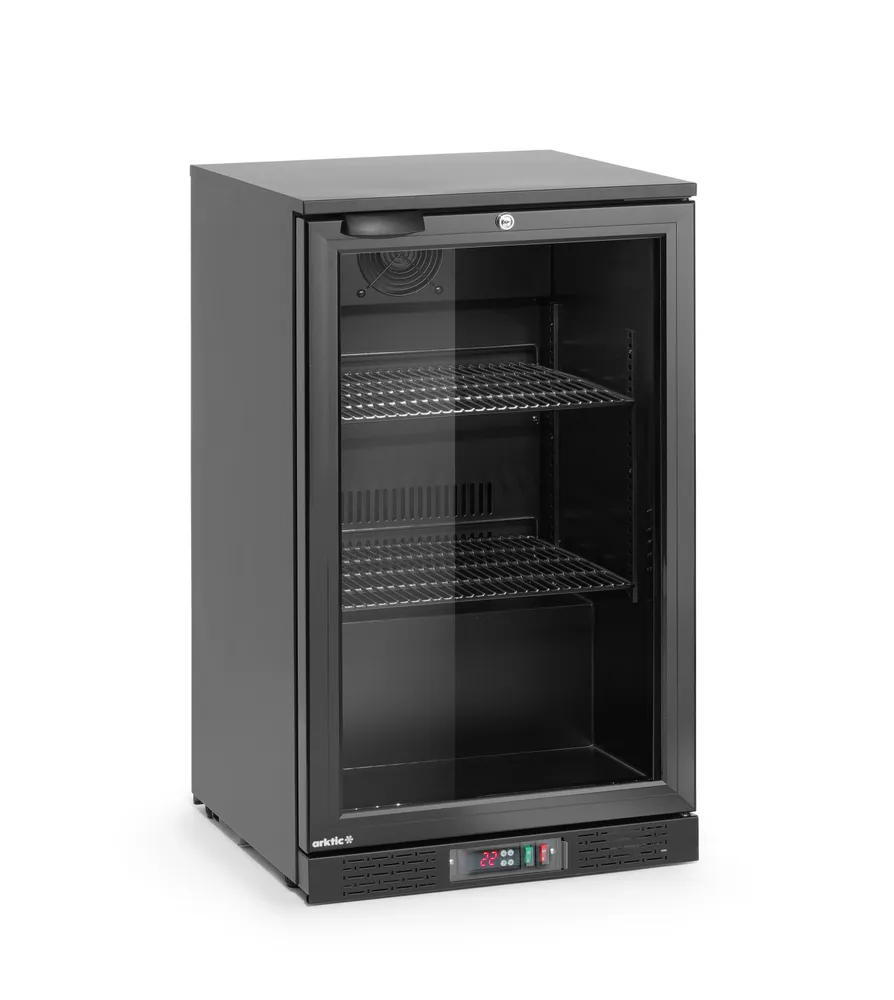 Frigorífico de Bar 86L Preto 500mm — Refrigeração Forçada