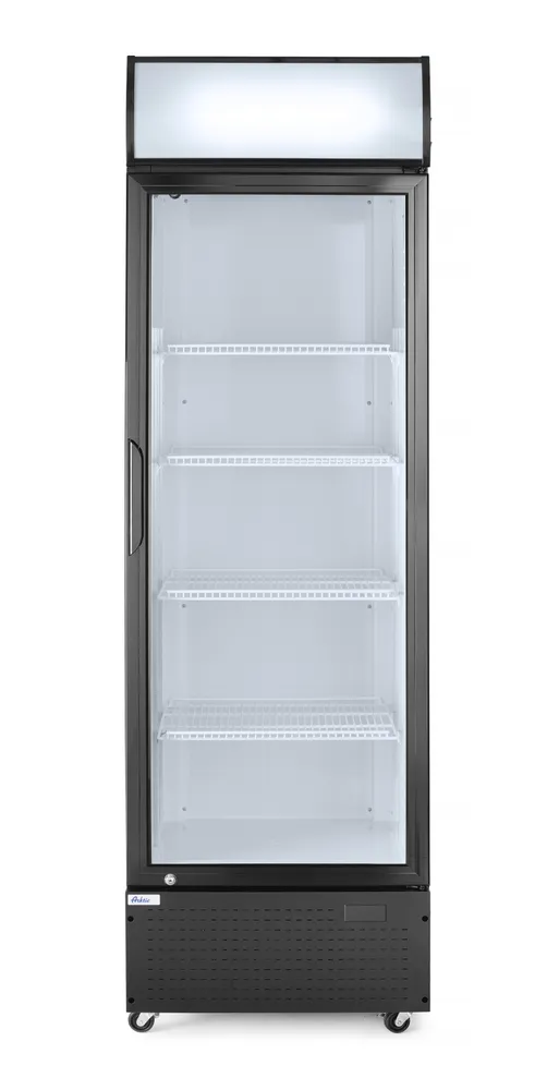 Frigorífico de Bar 254L com Painel Iluminado Preto 230V