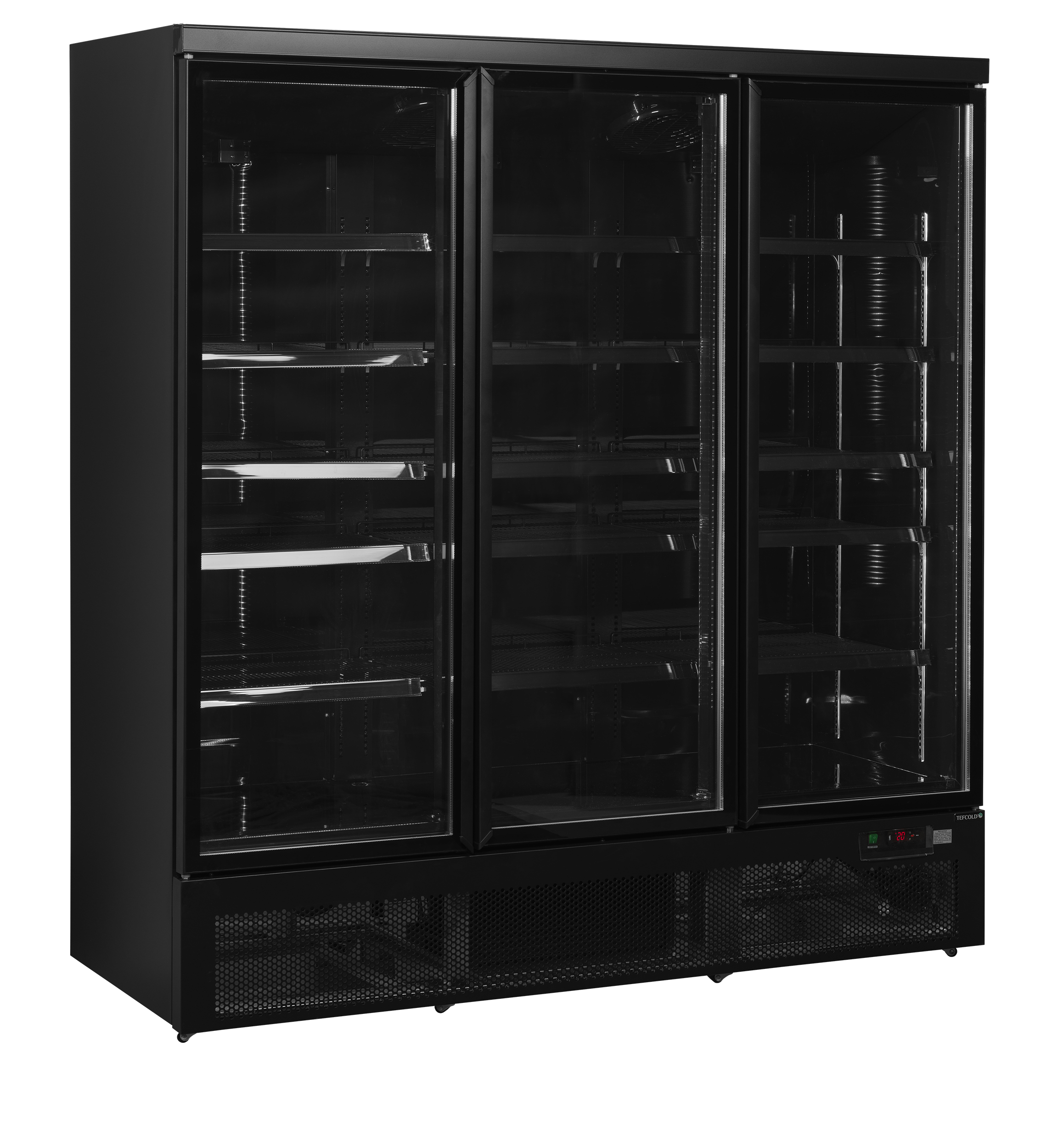 Frigorífico Expositor 3 Portas Vidro 1264L Atom Maxi