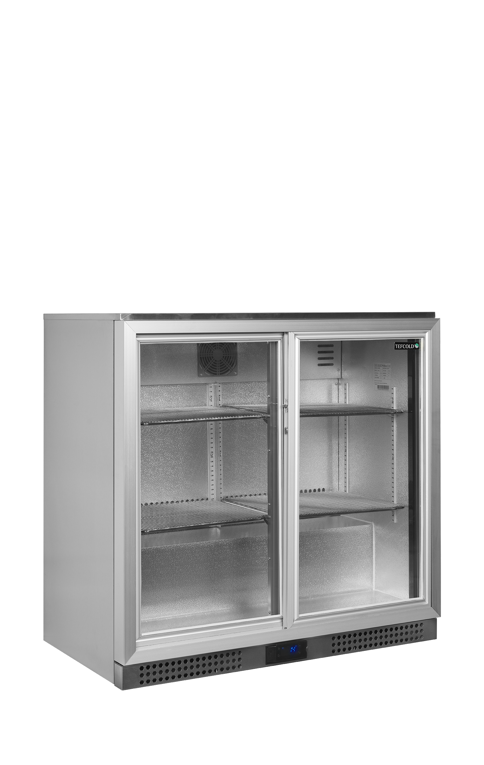 Frigorífico Expositor Bar 183L Aço Inox BA26SS