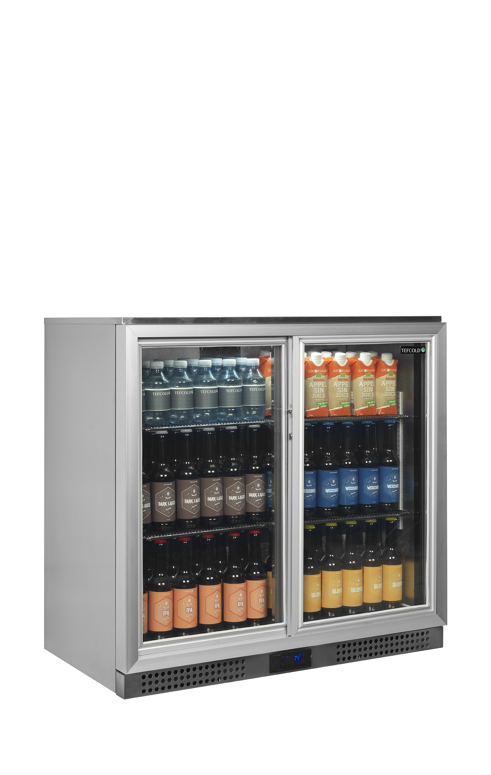 Frigorífico Expositor Bar 183L Aço Inox BA26SS