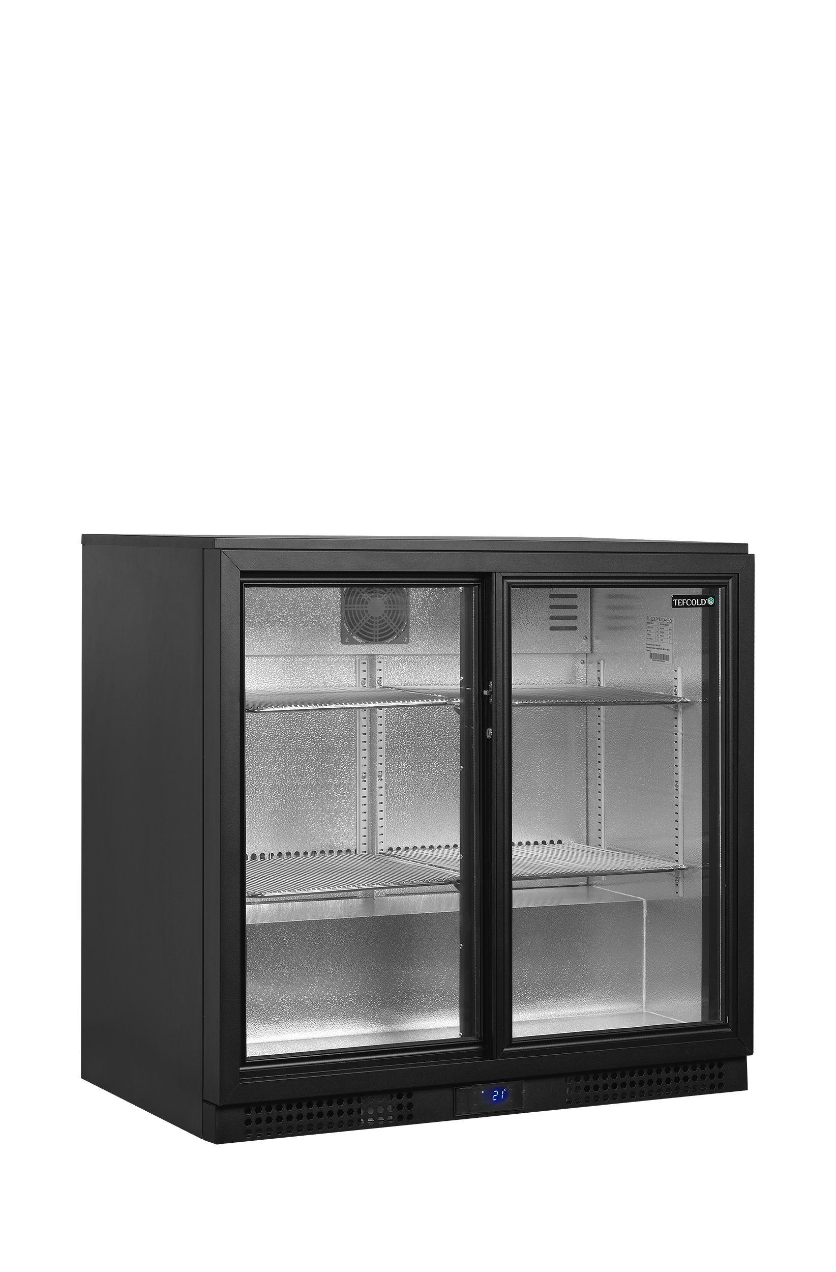 Frigorífico Expositor Bar 190L BA26S 2 Portas Deslizantes