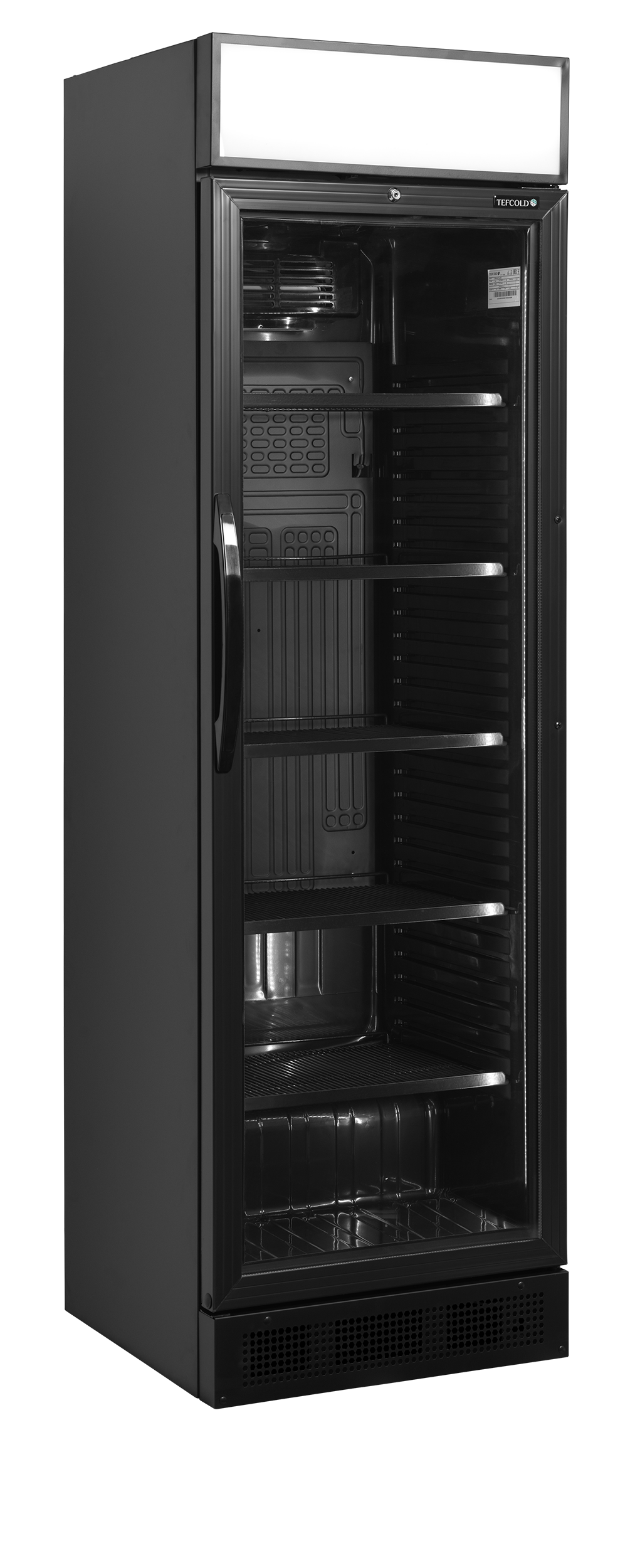 Frigorífico Expositor de Bebidas Vertical 345L Preto CEV425CP