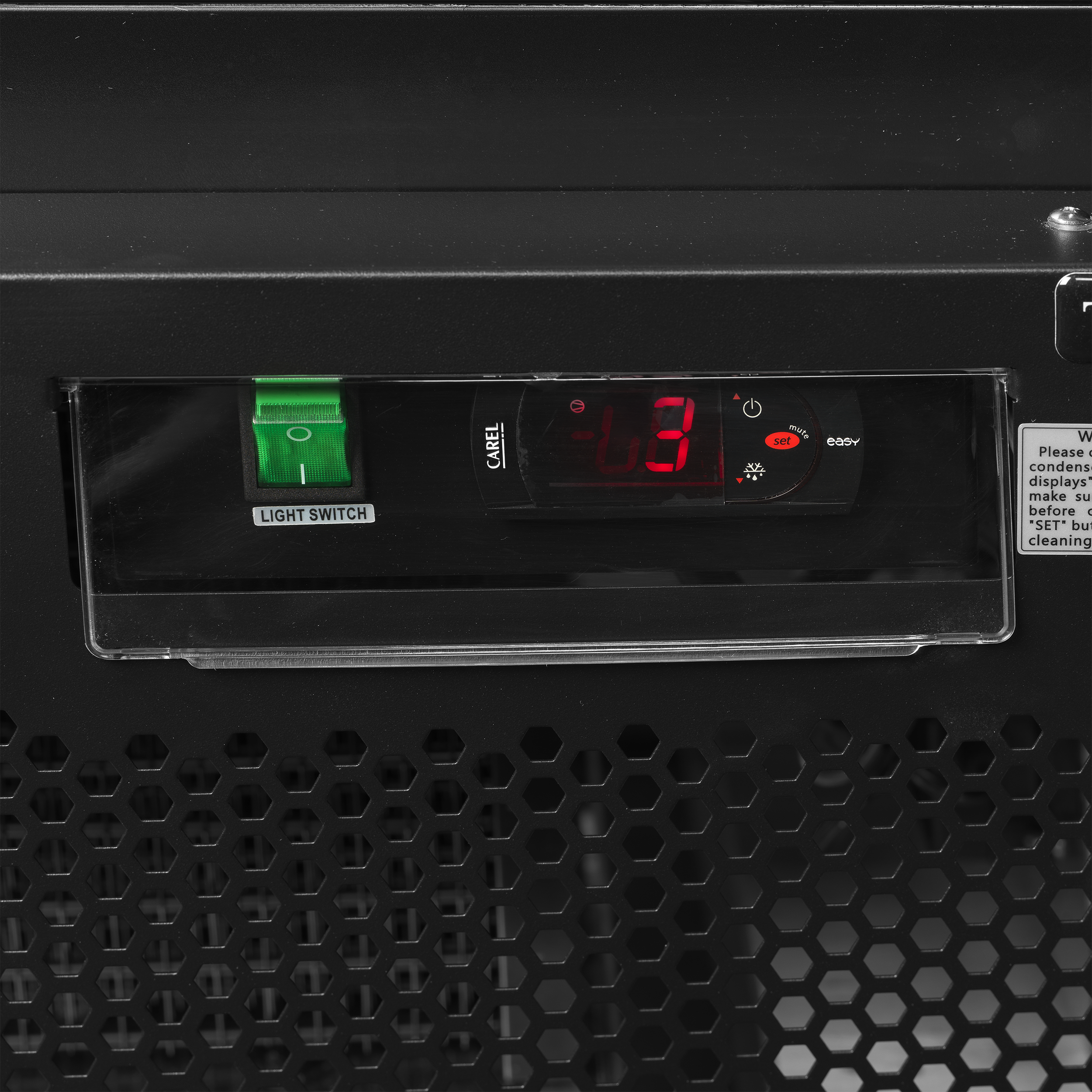Frigorífico Expositor 2 Portas Vidro 809L Atom Maxi