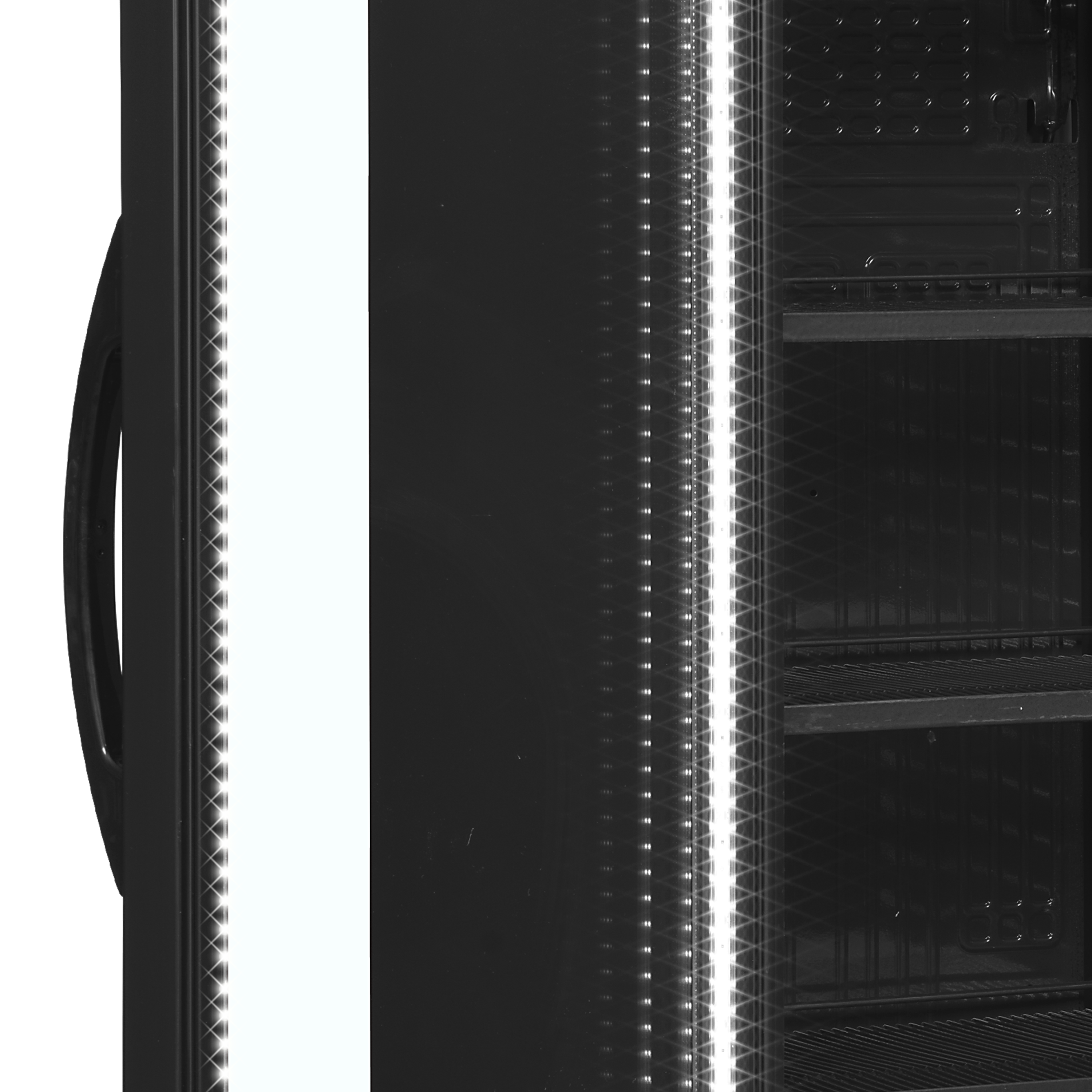Frigorífico Expositor de Bebidas CEV425 Preto Porta Vidro 345L