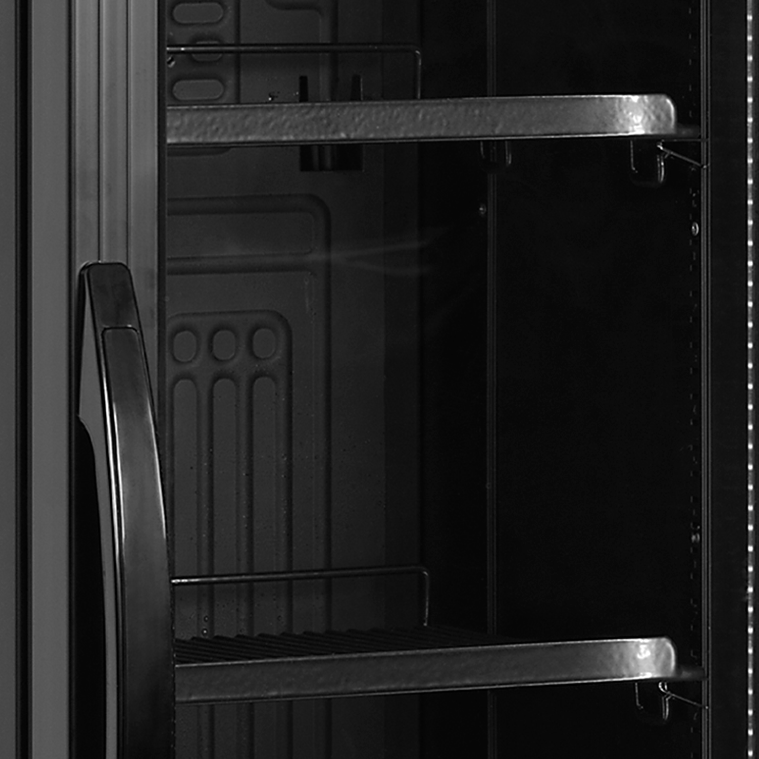 Frigorífico Expositor Bebidas Slim 114L Porta Vidro Preto