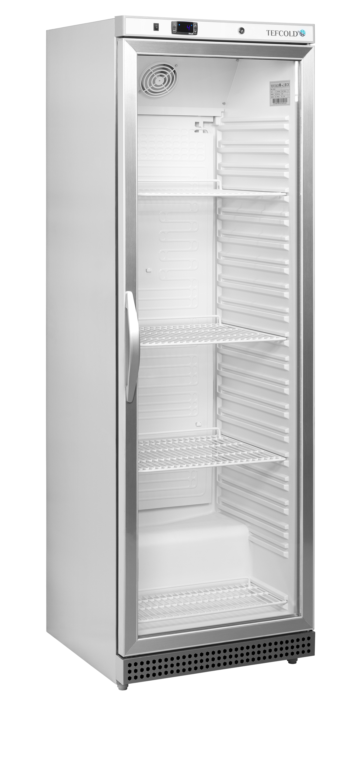 Frigorífico Expositor Inox Porta Vidro 350L UR400SG