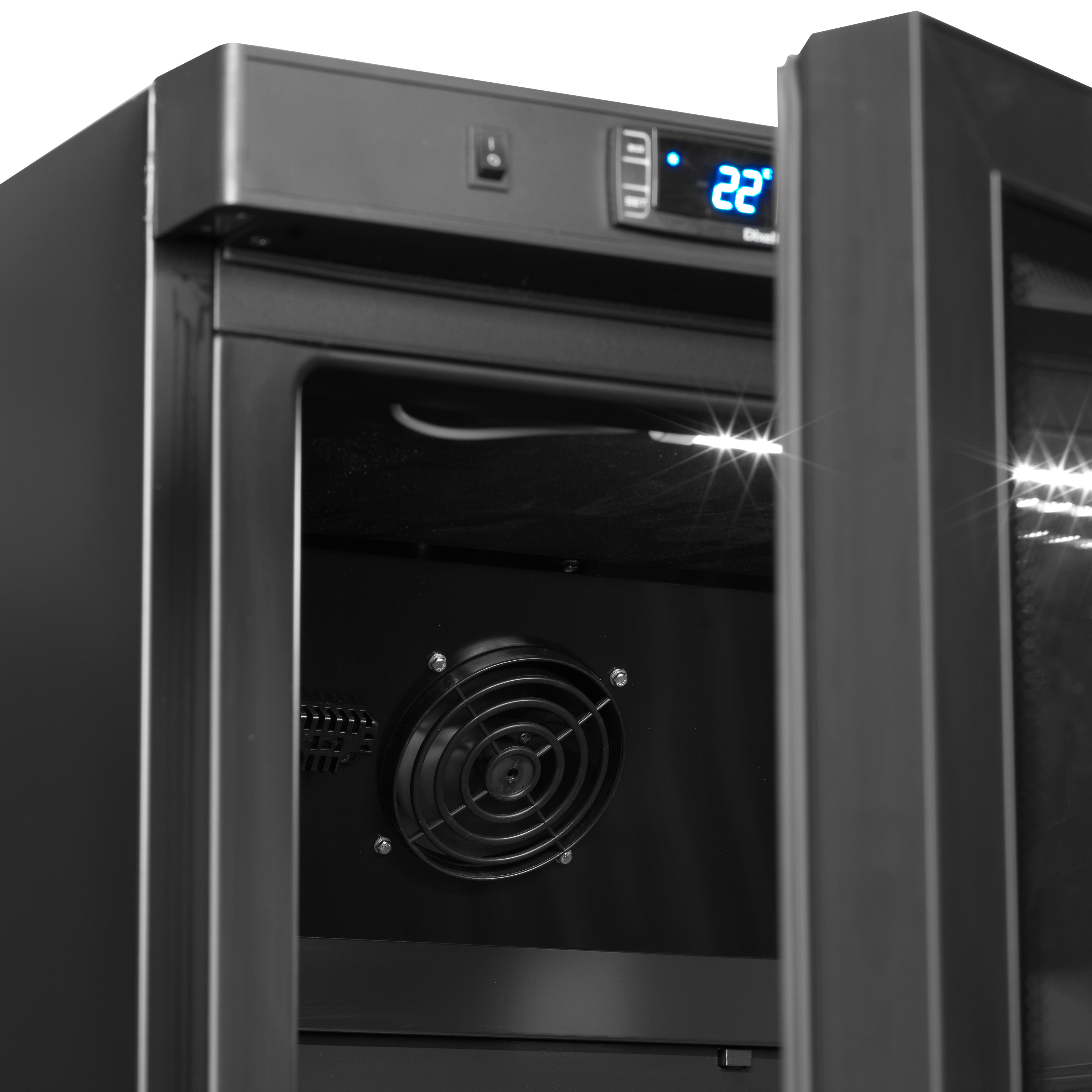 Frigorífico Expositor Porta Vidro 570L GN2/1 UR600BG