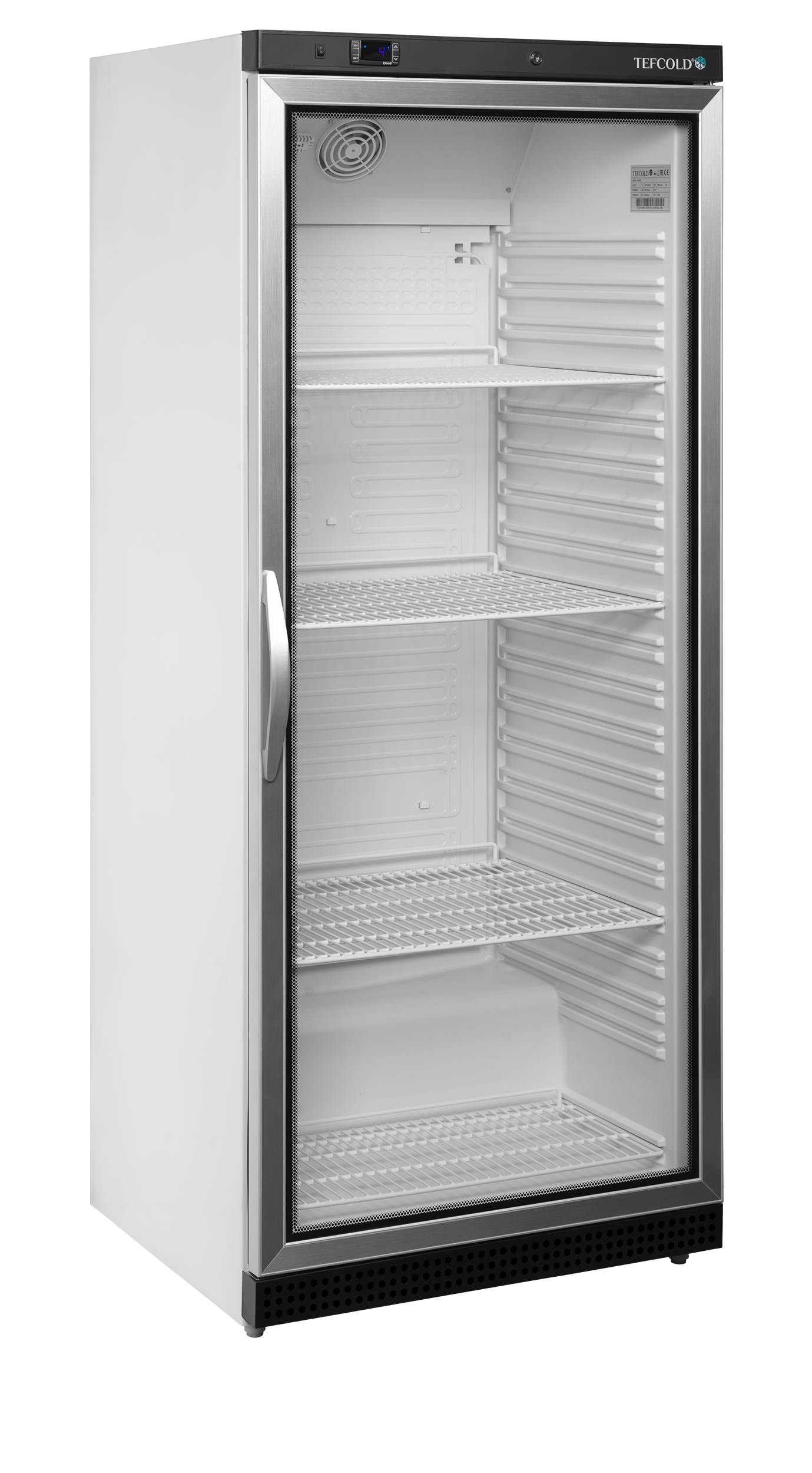 Frigorífico Expositor Porta Vidro 605L GN2/1 Ventilado