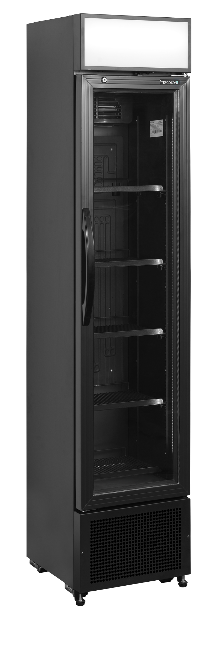 Frigorífico Expositor Slim 114L para Bebidas Preto FSC175H