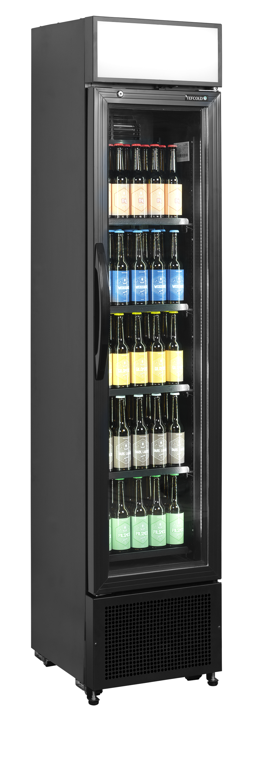 Frigorífico Expositor Slim 114L para Bebidas Preto FSC175H